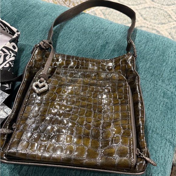 Brighton PatentLeather Shoulder Bag